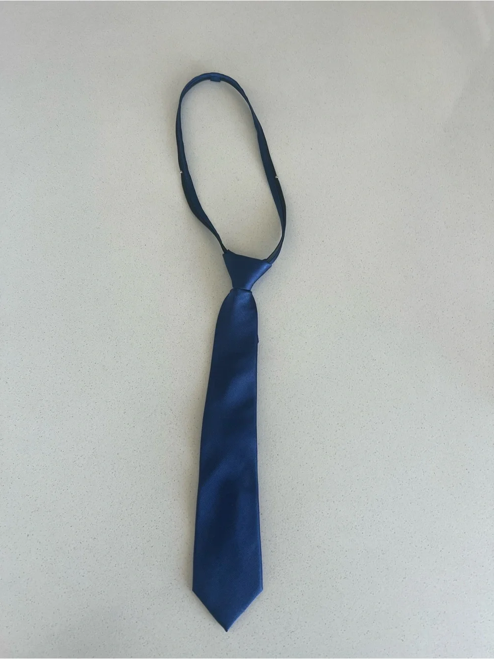 Class Club Solid Navy Pre-Tied Kids Tie